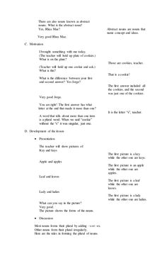 Detailed Lesson Plan for English (Language) Grade 6