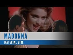 Madonna - Material Girl (Official Music Video) - YouTube Pop Music, 1980s, Music, Madonna Music, Madonna 80s, Madonna Videos