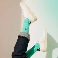 Marl Socks Aqua2 Slip On Sneaker, Cotton Blend, Organic Cotton Yarn