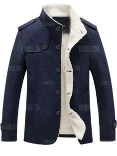 Men Casual, Stand Collar Jackets, Jacket Brands, Mens Outfits, Parka, Streetwear