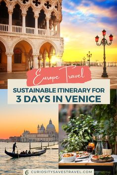 venice italy with the text europe travel suitable itinerary for 3 days in venice
