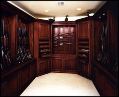 Gun Room-its gonna happen….lol Woodworking, Gun Closet