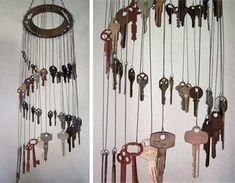 there are many keys hanging on the wall and one is saying i am going to have to make this one see more