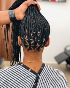 Medium Triangle Braids Instagram, Braided Hairstyles For Black Women Cornrows, Braids With Shaved Sides