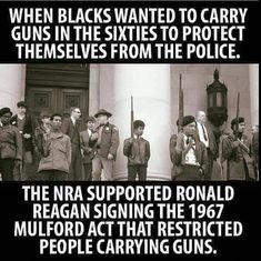 Police, Ronald Reagan, Black Panthers, Black History Facts, Gun Control, Lives Matter, Black History, Reagan, Black Knowledge