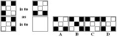 Quiz Two By Two, Weird Shapes, Abstract, Reasoning Test, The Odd Ones Out, Black Rectangle