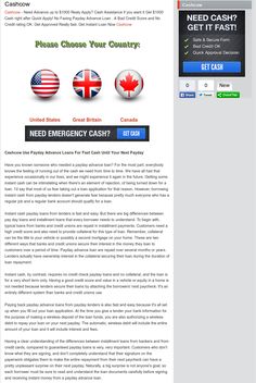 the website for canadian emergency services is shown in red, white and blue with an american flag on it