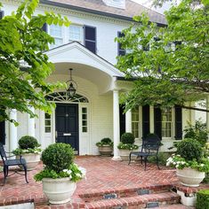 Instagram Homes, Outdoor, English, Country, House Front Porch