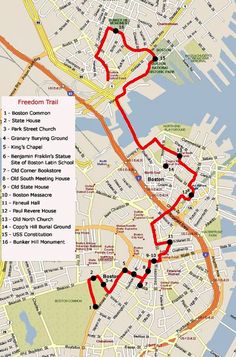 Boston Freedom Trail Charleston Sc, Washington State, Boston To Do, Boston Vacation, Boston Harbor, Boston Travel