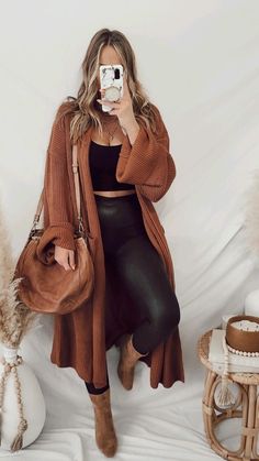 Casual, Winter Outfits, Chic Outfits, Cozy Fall Outfits, Hot Fall Outfits, Comfy Fall Outfits, Cabin Outfit Fall, Midsize Fall Outfits