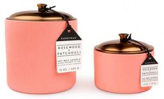 Bougie "Rosewood & Patchouli" - Paddywax Decoration, Home Décor, Packaging, Patchouli, Rosewood, Decorative Jars