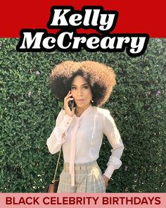 Kelly McCreary
BIOGRAPHY:  https://bit.ly/36hsi2X

Born:  September 29, 1981

Find your Black Celebrities Birthday Twins: 
BlackCelebrityBirthdays.com Kelly Mccreary, Mccreary, Kelly