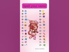 Emoji, Your Name, Fun, It Works, The Creator, Spelling, Development, Spell Your Name
