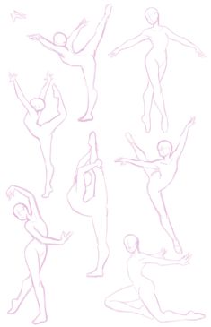 sara's artblog — Ballet pose study (plus one random hand that...