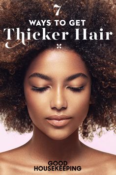 Transform your strands from thin and limp to full and lush. Inspiration, Ideas, Get Thicker Hair, Thicker Fuller Hair, Thicker Hair, Thicken Fine Hair, Hair Hacks, Thick Hair Styles