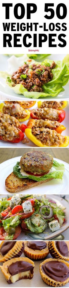Top 50 Weight Loss Recipes!  #weightlossrecipes #menuplanning Nutrition, Diet Tips, Weight Loss Meals, Weight Loss Diet, Healthy Weight