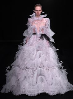 Elie Saab, Tulle, Summer, Couture Runway, Couture Fashion