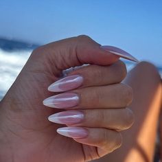 #art #design #fashion #diamond #style #beauty #blogger #blog #stylish #fashionable #outfit #girl #nail #white Acrylics, Beauty Nails, Almond Acrylic Nails, Basic Nails