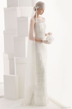 rosa clara bridal 2014 Retro, Vintage, Dress, Trendy, Hochzeit, Chignon