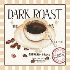 Coffee Retro, Vintage Coffee, Espresso Beans, Coffee Corner