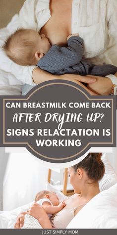Have you ever wondered if breastmilk can come back after drying up? The answer is yes, relactation is possible! Learn more here... Learning, Breast Milk, Comebacks, Canning, Work, Dried
