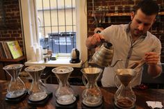 Revolver Coffee House, Gastown, Canada Canada, Vancouver, Chemex, Real Coffee, Night Life