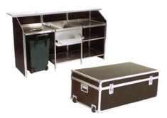 Barra portátil plegable y modular Bar Stand, Bar Furniture, Bar Set Up