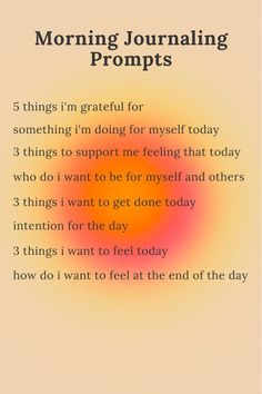 Gratitude Journal Prompts, Positive Self Affirmations, Morning Journal Prompts, Self Improvement