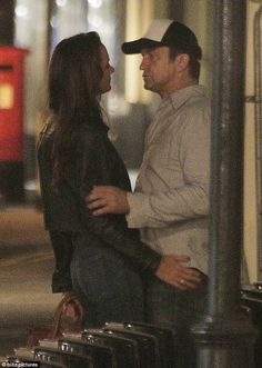 PDA: The pair were spotted packing on the PDA as they stepped out for a… Gerard Butler, Celebrities, Twilight Saga, Fan, London, Hot Actors, Stroll, Couples, Cheyenne