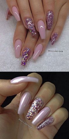 2016 Nail Trends - 101+ Pink Nail Art Ideas Ombre, Nude Nails