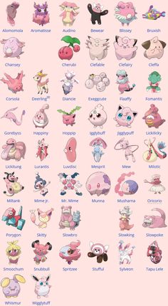 an image of different types of animals on a pink background