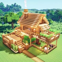 Minecraft Crafts, Minecraft House Designs, Minecraft House Plans, Minecraft Cottage, Minecraft Farm, Minecraft Houses Survival, Minecraft House Tutorials, Minecraft Mansion, Minecraft Plans
