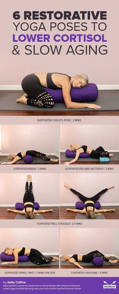 Yoga Sequences, Yoga Exercises, Restorative Yoga Poses, Yoga For Beginners, Yoga Stretches