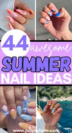 summer nails, summer nail ideas, summer nail designs, summer nail inspo, summer beach nails Pink, Art, Design, Play, Nail Art Designs