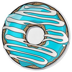 Design, Blue Donuts, Homemade Stickers, Doughnut Party