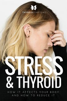 Understand the connection between #stress and your thyroid. Nutrition