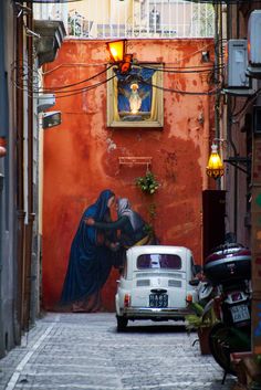 Streets Art, Naples | Flickr ᘡղbᘠ Rome, Venice Italy, Tuscany, Italy, Street Art, Sardinia, Italy, Naples, Amalfi