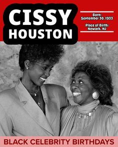 Happy 90th Birthday to Cissy Houston 🎂🎂 Houston, 90th Birthday, Happy 90th Birthday, Cissy Houston, September
