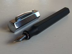 A video review of the Faber-Castell Ondoro fountain pen in Graphite Black.    #review #fountainpen #fountainpens #pens #penaddict #stationery Retro, Ink, Faber Castell Fountain Pen, Pen Nib, Edc, Antique Bottle