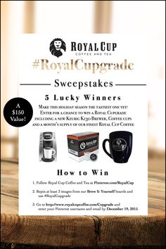 the royal cup sweeps are now available