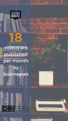Did you know? 18 videos are published per month by businesses. Videos