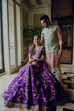 Purple Indian Wedding Dress, Indian Wedding Gowns, Indian Wedding Dress, Indian Gowns