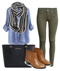 "young teacher outfit #5" by womack470 on Polyvore featuring Michael Kors, H&M, Avenue and Warehouse Shirts, Fall College Outfits, Fall Outfits, Summer Teacher Outfits, Popular Spring Outfits