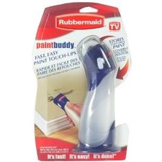 Rubbermaid paint buddies. put your leftover paint in them and retouch anytime you want. Products, Diy, Organisation, Wardrobes, Cleaning, Gadgets, Home Repairs, Rubbermaid