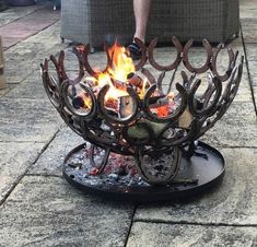 Fire Pit, Garden Spheres, Welding And Fabrication