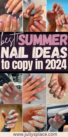 summer nails, summer nail ideas, summer nail designs, summer nail inspo