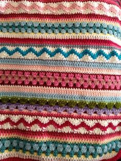 Plaid, Blankets, Crochet Quilt, Crochet Rug, Crochet Ripple