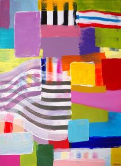 Saatchi Art Artist Mary Robertson; Painting, "Weekend Plans" #art Abstract Art, Abstract Landscape, Painting Inspiration, Artsy