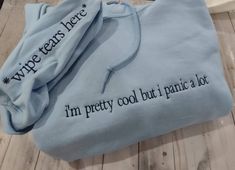 Basic Girl, Cute Shirt Designs, Modieuze Outfits, Embroidered Sweatshirt, روتين العناية بالبشرة, Really Cute Outfits, Embroidered Sweatshirts, Looks Style, Looks Vintage