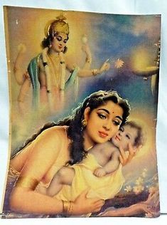 Find many great new & used options and get the best deals for Vintage Lithograph Print Lord Baby Krishna And His Mother Yashoda Collectibles at the best online prices at eBay! Free shipping for many products! Posters